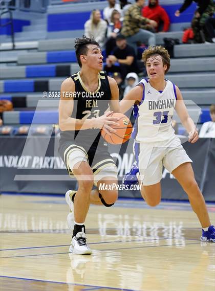 Thumbnail 1 in Real Salt Lake Academy vs. Bingham (5 for the Fight Hoopfest) photogallery.