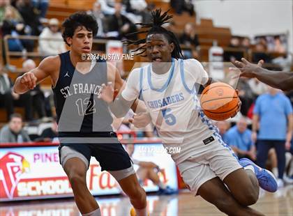 Thumbnail 3 in St. Francis Episcopal vs. Father Judge (Torrey Pines Holiday Classic) photogallery.
