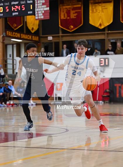 Thumbnail 3 in St. Francis Episcopal vs. Father Judge (Torrey Pines Holiday Classic) photogallery.