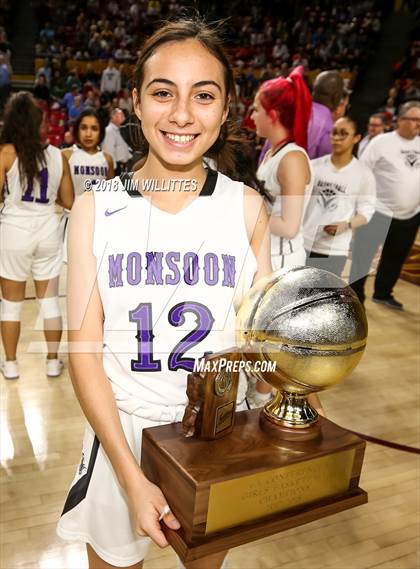 Thumbnail 1 in Valley Vista vs. Xavier College Prep (AIA 6A Final Award Photos)   photogallery.