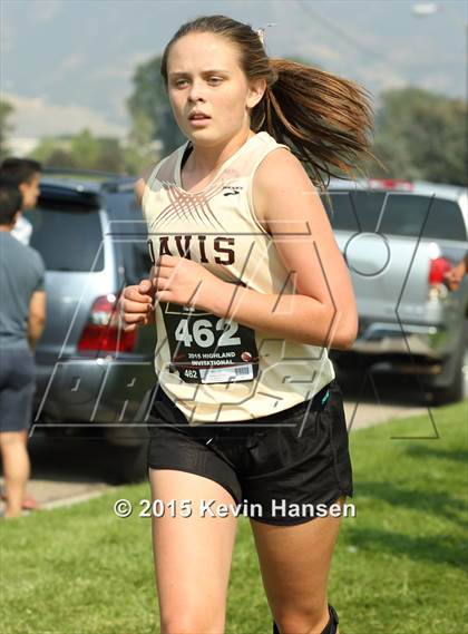 Thumbnail 3 in Highland Cross Country Invitational photogallery.