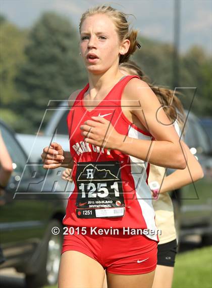 Thumbnail 3 in Highland Cross Country Invitational photogallery.