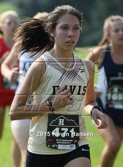 Thumbnail 2 in Highland Cross Country Invitational photogallery.