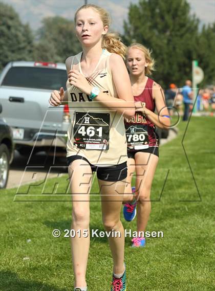 Thumbnail 2 in Highland Cross Country Invitational photogallery.