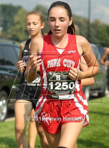 Thumbnail 3 in Highland Cross Country Invitational photogallery.