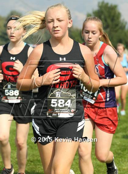 Thumbnail 2 in Highland Cross Country Invitational photogallery.