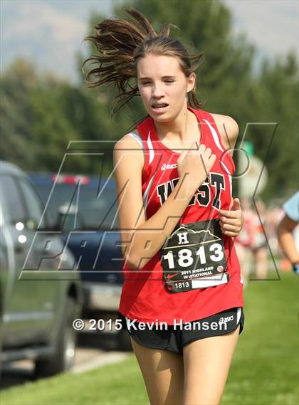 Thumbnail 2 in Highland Cross Country Invitational photogallery.