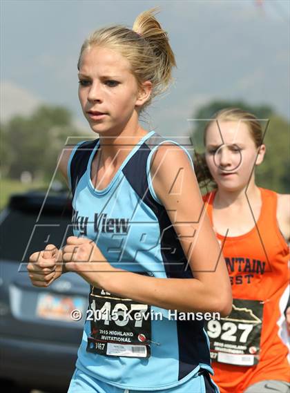 Thumbnail 3 in Highland Cross Country Invitational photogallery.