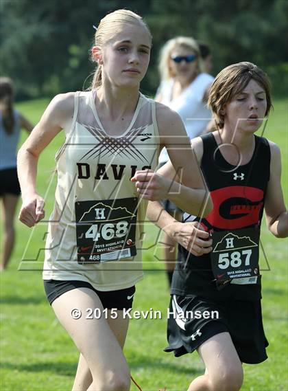 Thumbnail 3 in Highland Cross Country Invitational photogallery.
