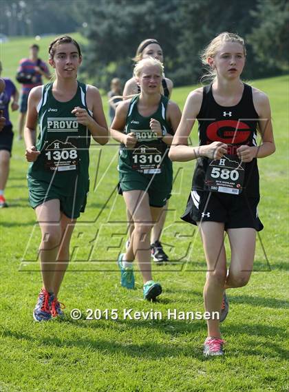 Thumbnail 3 in Highland Cross Country Invitational photogallery.