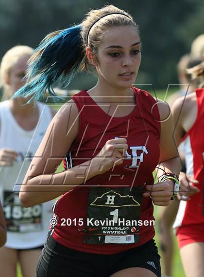 Thumbnail 3 in Highland Cross Country Invitational photogallery.