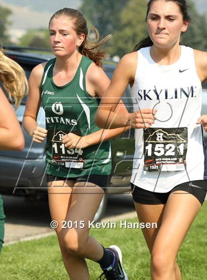 Thumbnail 1 in Highland Cross Country Invitational photogallery.