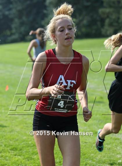 Thumbnail 3 in Highland Cross Country Invitational photogallery.