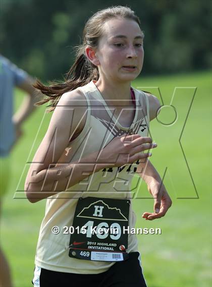 Thumbnail 1 in Highland Cross Country Invitational photogallery.