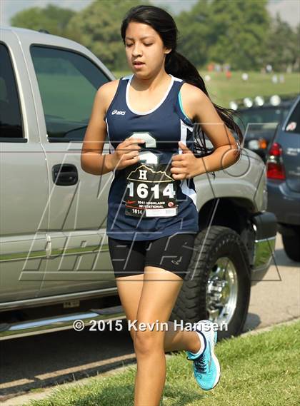 Thumbnail 1 in Highland Cross Country Invitational photogallery.