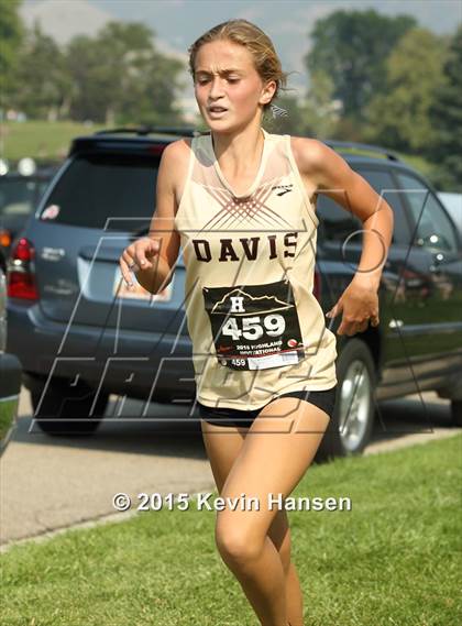 Thumbnail 2 in Highland Cross Country Invitational photogallery.