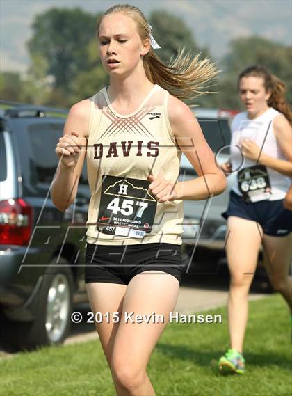 Thumbnail 2 in Highland Cross Country Invitational photogallery.