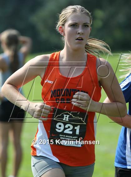 Thumbnail 3 in Highland Cross Country Invitational photogallery.