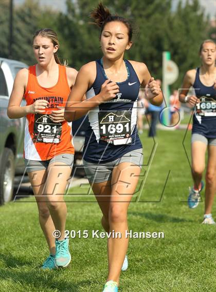 Thumbnail 2 in Highland Cross Country Invitational photogallery.