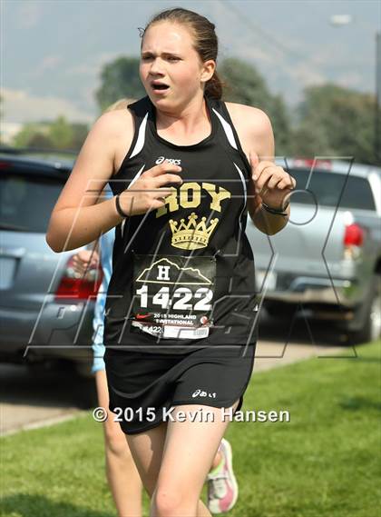 Thumbnail 2 in Highland Cross Country Invitational photogallery.