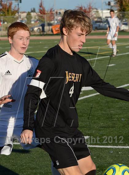 Thumbnail 2 in Granite Bay vs. Jesuit (CIF SJS D1 Final) photogallery.