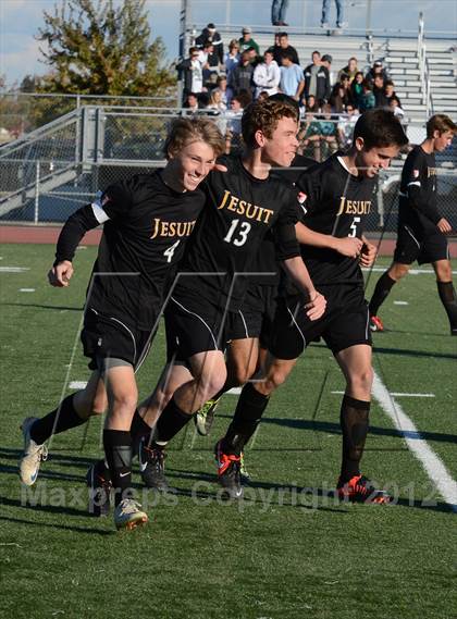 Thumbnail 3 in Granite Bay vs. Jesuit (CIF SJS D1 Final) photogallery.