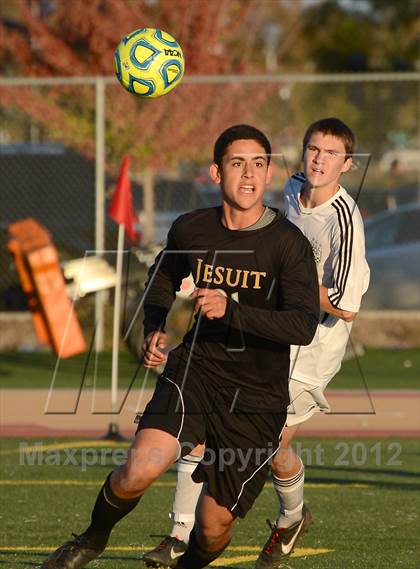 Thumbnail 3 in Granite Bay vs. Jesuit (CIF SJS D1 Final) photogallery.