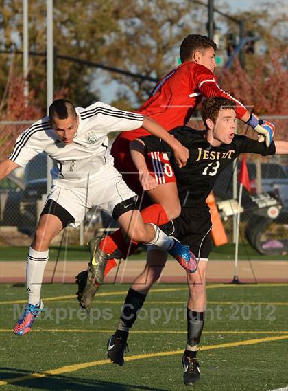 Thumbnail 3 in Granite Bay vs. Jesuit (CIF SJS D1 Final) photogallery.