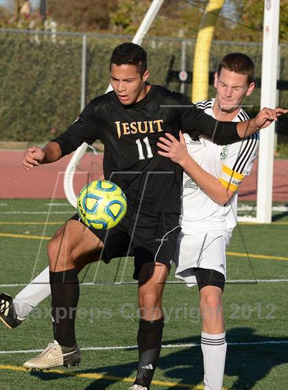 Thumbnail 2 in Granite Bay vs. Jesuit (CIF SJS D1 Final) photogallery.