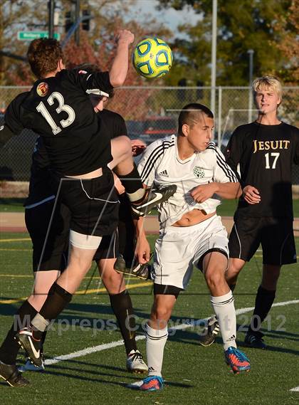 Thumbnail 2 in Granite Bay vs. Jesuit (CIF SJS D1 Final) photogallery.