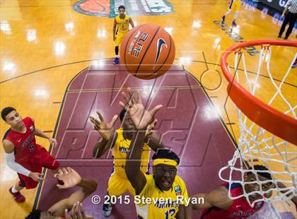 Thumbnail 1 in Findlay Prep vs. Montverde Academy (DICK'S National Tournament Semifinal) photogallery.