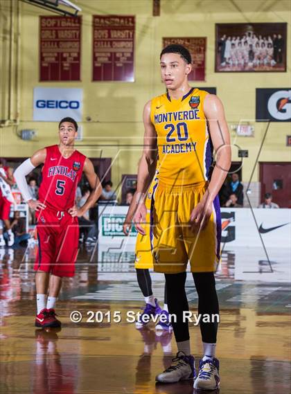 Thumbnail 1 in Findlay Prep vs. Montverde Academy (DICK'S National Tournament Semifinal) photogallery.
