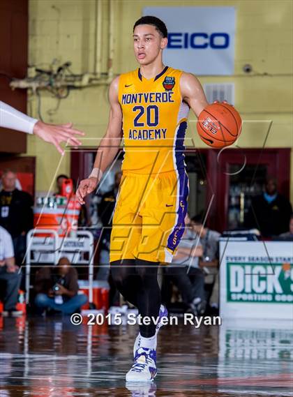 Thumbnail 1 in Findlay Prep vs. Montverde Academy (DICK'S National Tournament Semifinal) photogallery.
