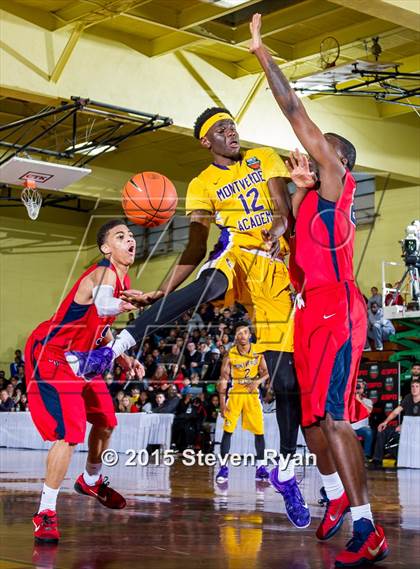 Thumbnail 2 in Findlay Prep vs. Montverde Academy (DICK'S National Tournament Semifinal) photogallery.