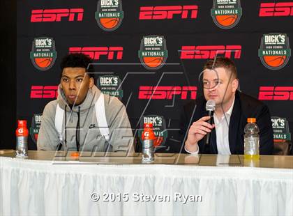Thumbnail 3 in Findlay Prep vs. Montverde Academy (DICK'S National Tournament Semifinal) photogallery.