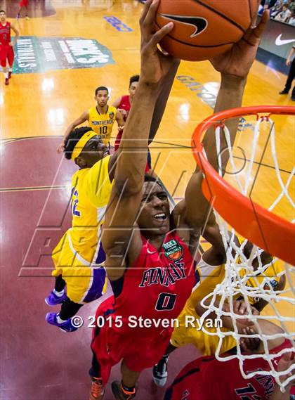 Thumbnail 2 in Findlay Prep vs. Montverde Academy (DICK'S National Tournament Semifinal) photogallery.