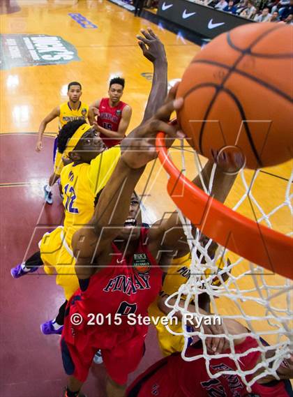 Thumbnail 3 in Findlay Prep vs. Montverde Academy (DICK'S National Tournament Semifinal) photogallery.