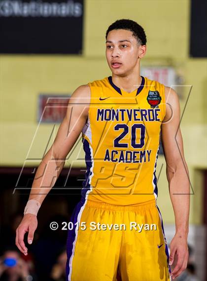 Thumbnail 2 in Findlay Prep vs. Montverde Academy (DICK'S National Tournament Semifinal) photogallery.