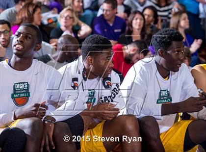 Thumbnail 1 in Findlay Prep vs. Montverde Academy (DICK'S National Tournament Semifinal) photogallery.