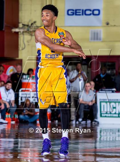 Thumbnail 1 in Findlay Prep vs. Montverde Academy (DICK'S National Tournament Semifinal) photogallery.