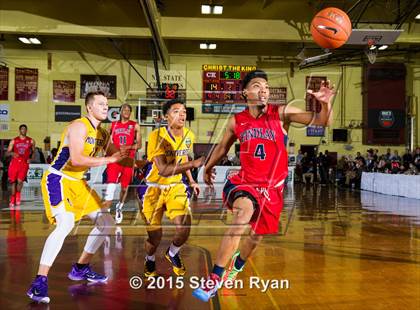 Thumbnail 1 in Findlay Prep vs. Montverde Academy (DICK'S National Tournament Semifinal) photogallery.