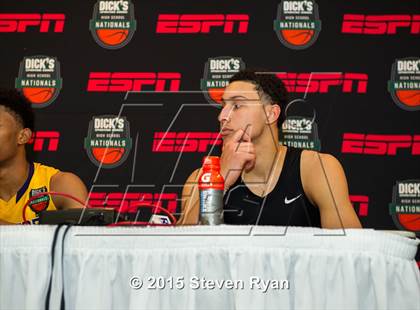 Thumbnail 3 in Findlay Prep vs. Montverde Academy (DICK'S National Tournament Semifinal) photogallery.