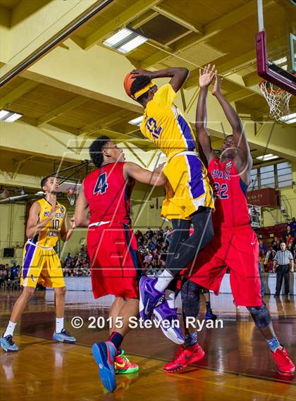 Thumbnail 3 in Findlay Prep vs. Montverde Academy (DICK'S National Tournament Semifinal) photogallery.