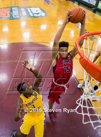 Thumbnail 1 in Findlay Prep vs. Montverde Academy (DICK'S National Tournament Semifinal) photogallery.