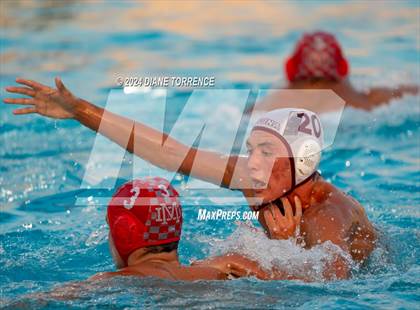 Thumbnail 1 in Laguna Beach vs. Mater Dei (South Coast Tournament) photogallery.