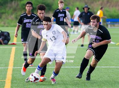 Thumbnail 2 in East Mecklenburg vs. Ardrey Kell photogallery.