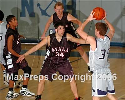 Thumbnail 2 in Ayala @ Newport Harbor (Section Playoffs) photogallery.