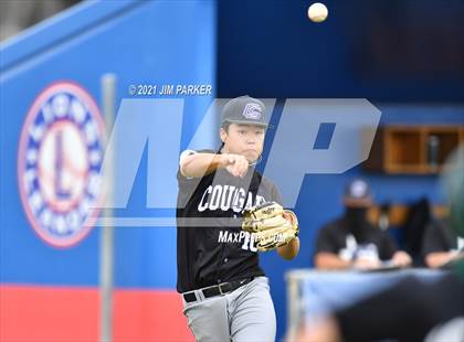 Thumbnail 2 in Cedar Park vs. College Station (LISD Tournament) photogallery.