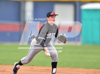 Thumbnail 2 in Cedar Park vs. College Station (LISD Tournament) photogallery.