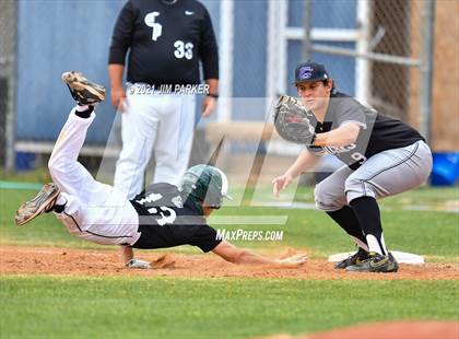 Thumbnail 2 in Cedar Park vs. College Station (LISD Tournament) photogallery.